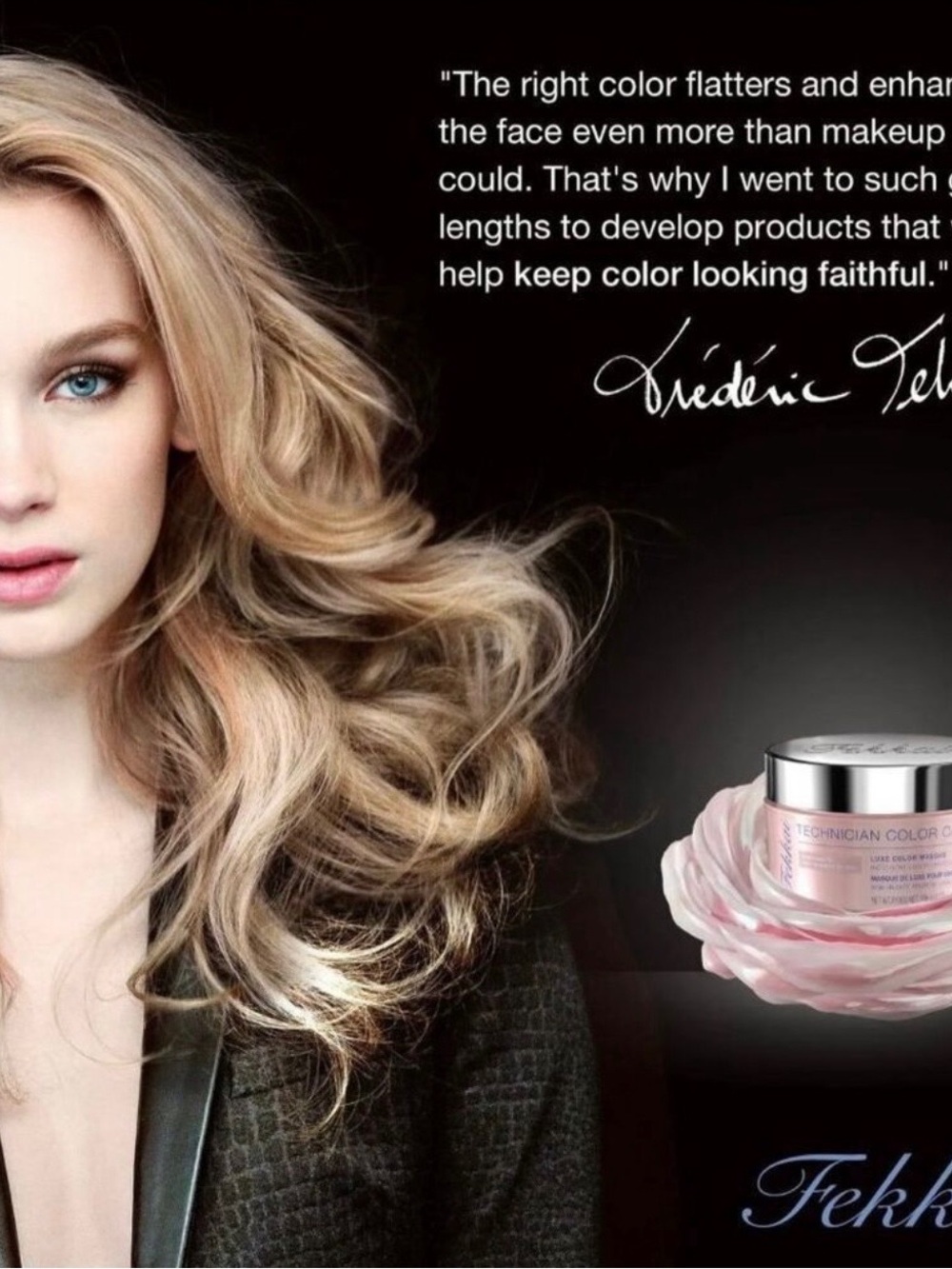 Fekkai Technician Color Care Grapeseed Oil Luxe Color Masque - Light Pink - Picture 3 of 4